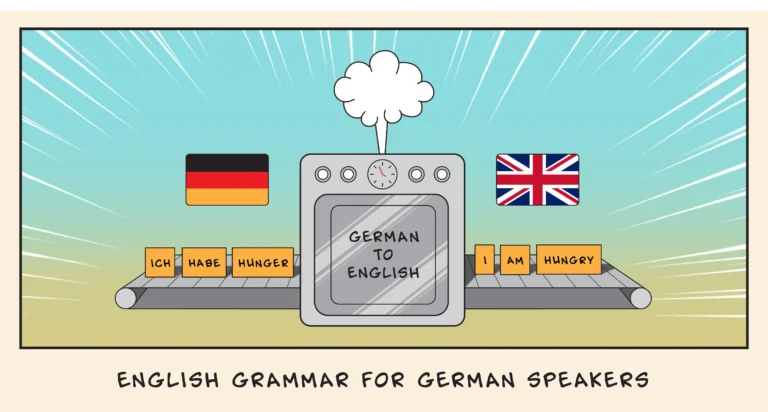 English mistakes German speakers make while learning English