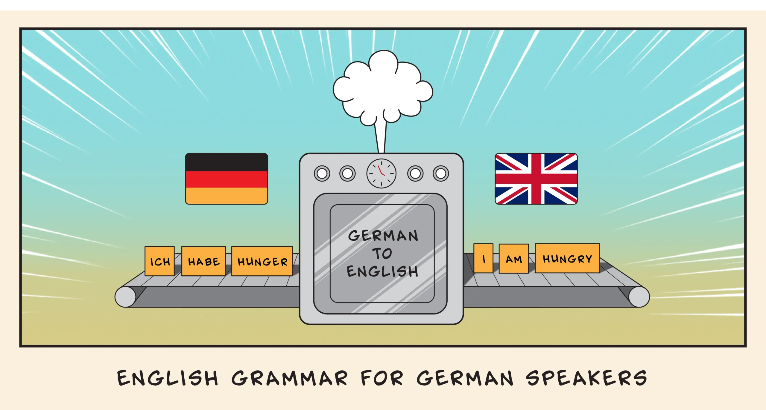 English mistakes German speakers make while learning English