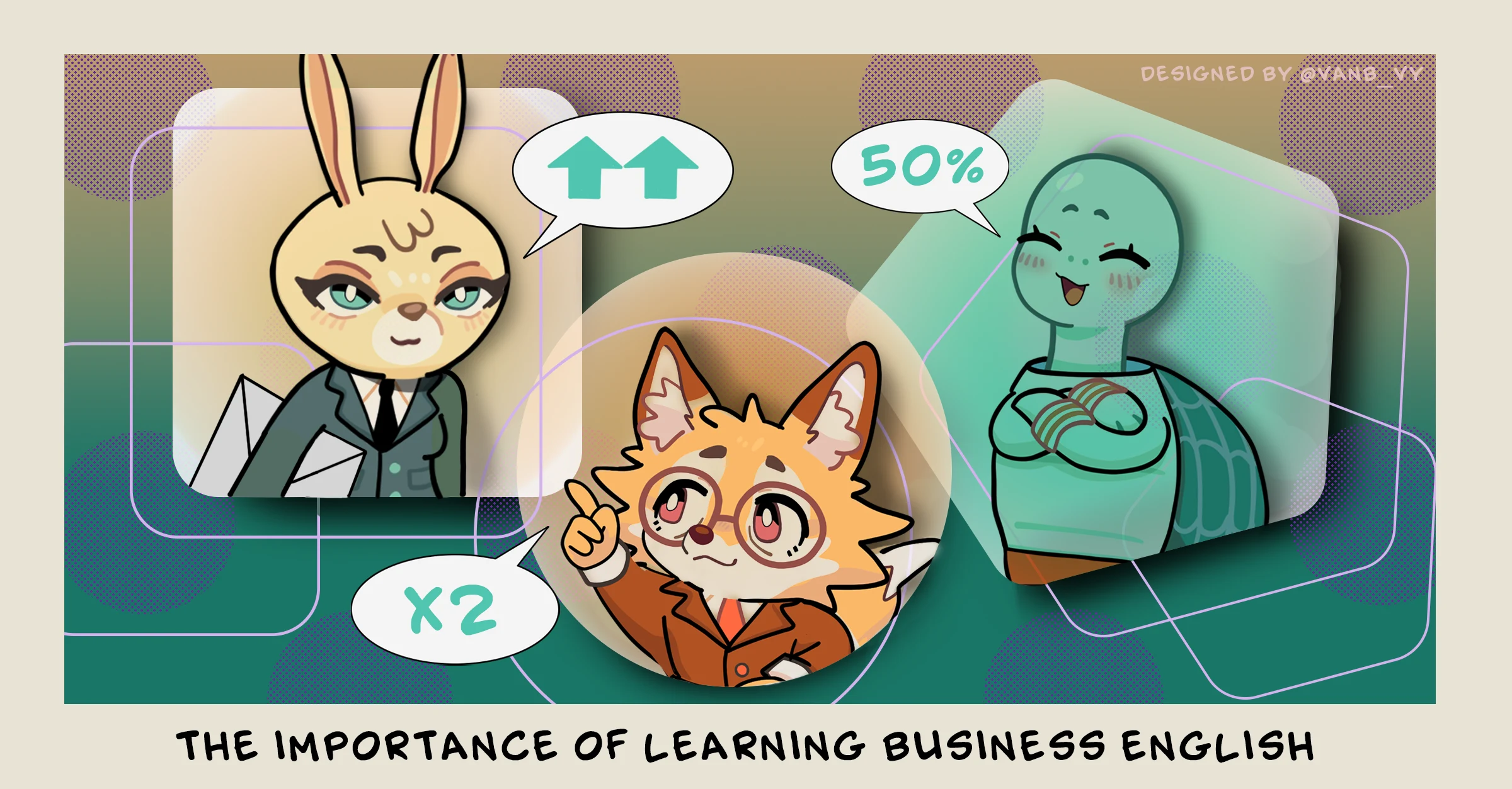 Business professionals communicating in English during a meeting