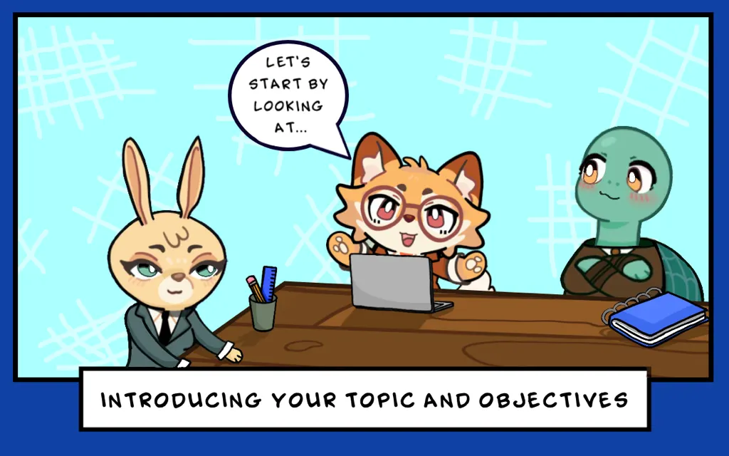 Business presentation phrases in English