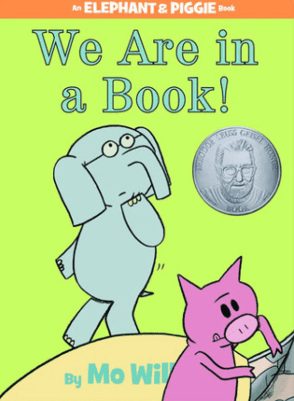 Cover of the children's book "“Elephant & Piggie” Series by Mo Willems