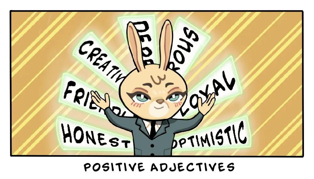 Professional personality adjectives for resumes, LinkedIn profiles, and job interviews