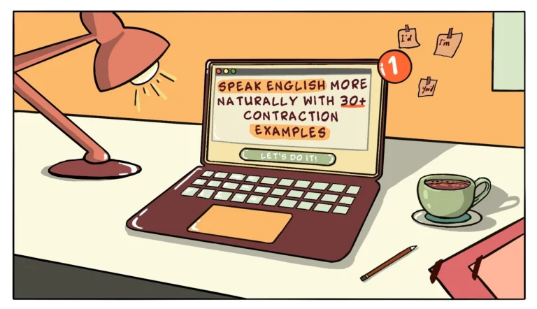 30+ English contraction examples to help you speak English more naturally