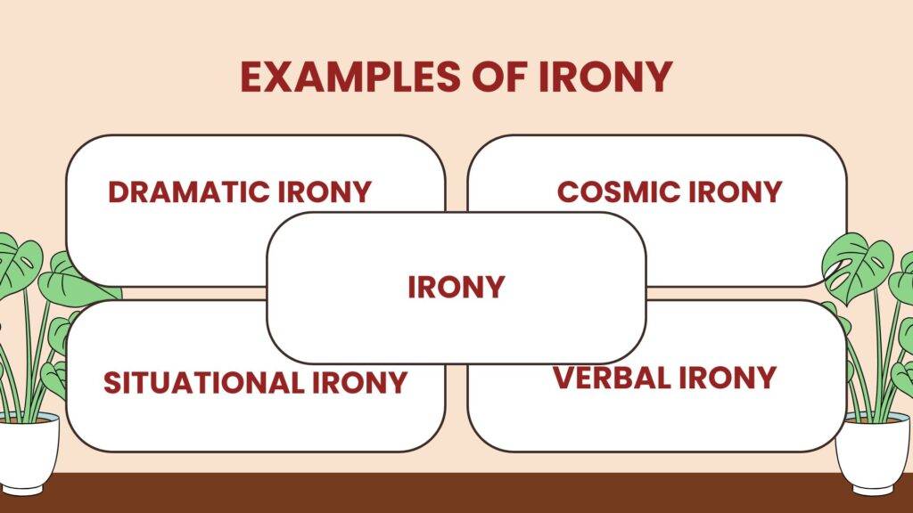 examples of irony