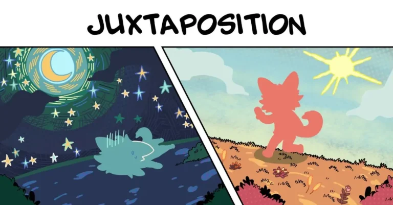 Juxtaposition examples image